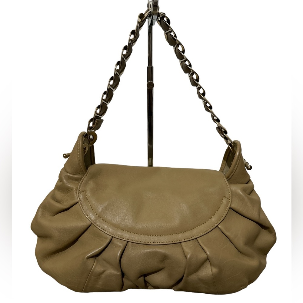 Christian Dior Shoulder Bag Leather Vintage GHW Preowned - Picture 2 of 12